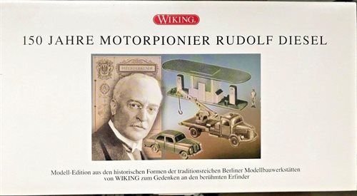 Wiking 09905950 150 Års Motorpioner Rudolf Diesel køretøjer fra Mercedes